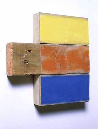 Red 2 X 4 with Yellow and Blue