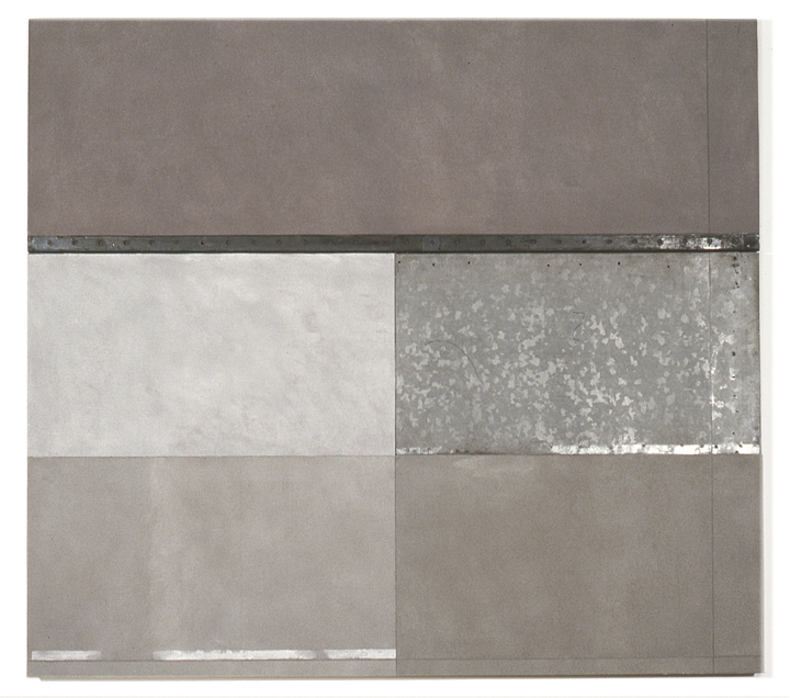 Gray Metal With Silver